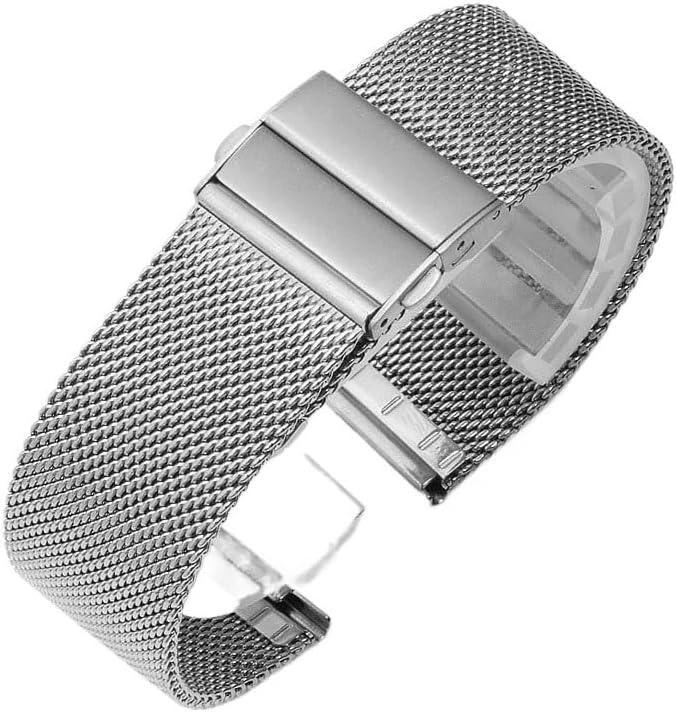 dongriuk Waterproof Braided Mesh Watch Strap For MIDO Commander Helmsman Baroncelli Men's watch band