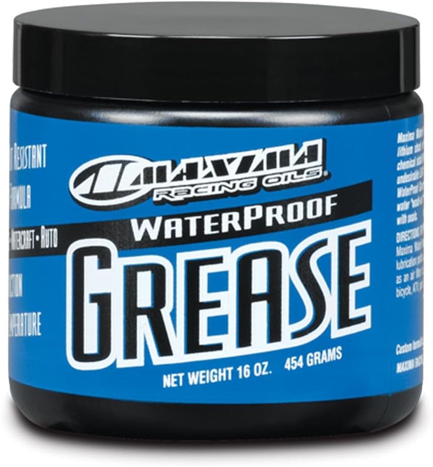 Maxima 80916 Waterproof Grease - 16 oz. Bottle , BLACK