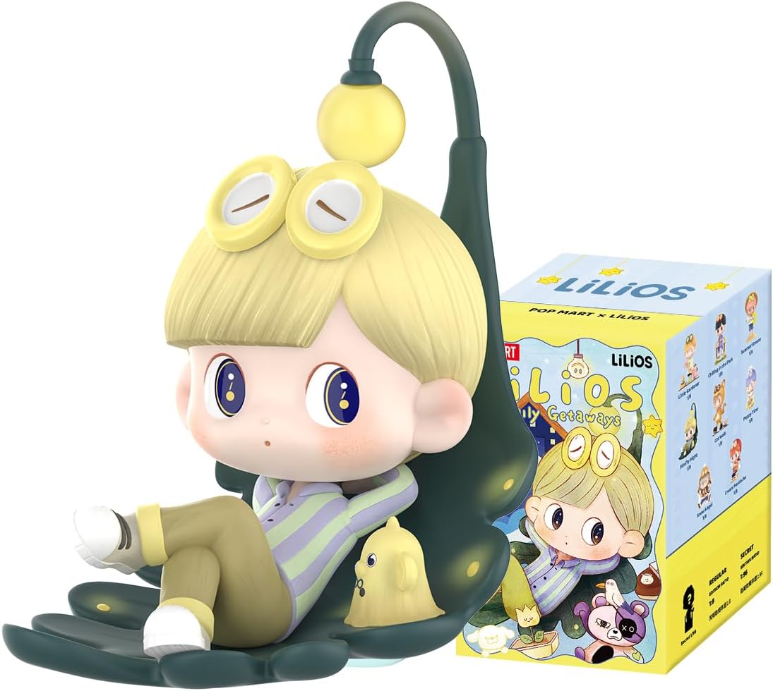 POP MART LiLiOS Daily Getaways Series 1Box 2.5 inches Articulated Character Premium Design gifts for women Fan-Favorite Collectible Toy Art Toy Action Figure