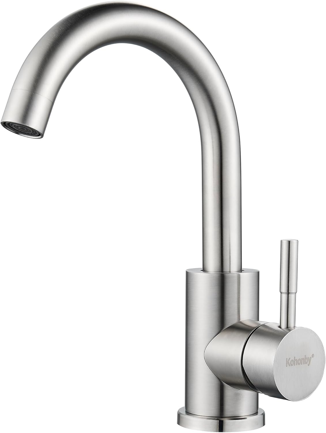 Kohonby Bathroom Faucet (Brushed Nickel, No Drain)