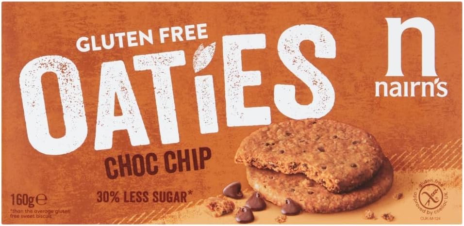 Nairn's Gluten Free Oaties Choc Chip, 160 g