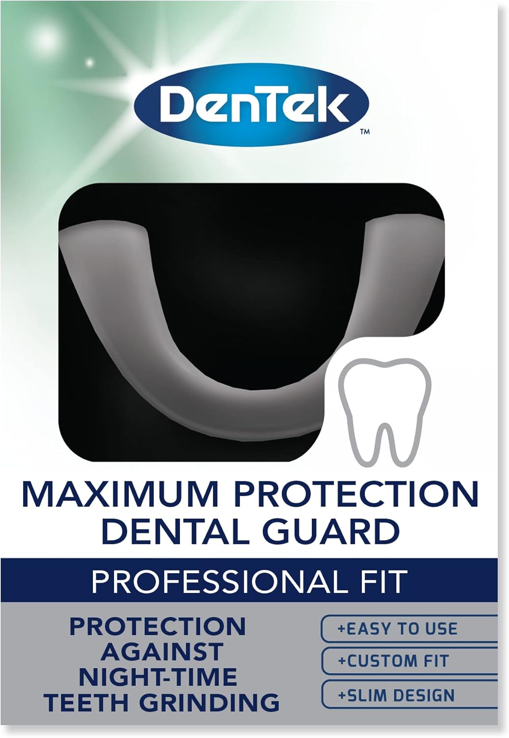 DenTek Maximum Protection Dental Mouth Guard to Help Prevent Night Time Teeth Grinding (Bruxism)