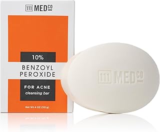10% Benzoyl Peroxide Acne 4oz. Medicated Soap Bar