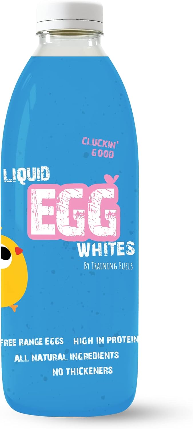 Liquid Egg Whites by Training Fuels 970ml x 1 Bottle Free Range