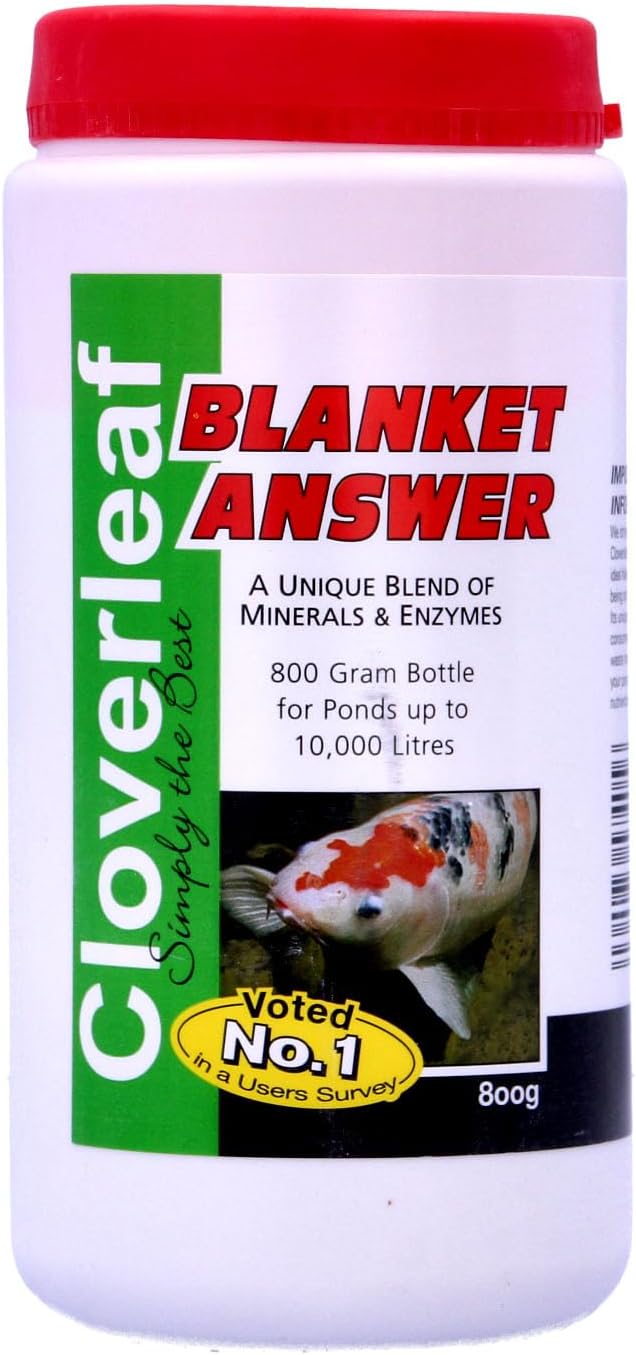 800g Cloverleaf Blanket Answer Koi Fish Pond Blanketweed Algae Treatment BA800GM