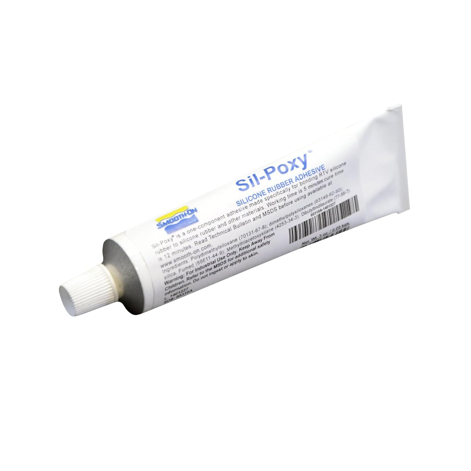 Smooth-On SIL-Poxy™ Silicone Rubber Adhesive - 3 Ounce Tube