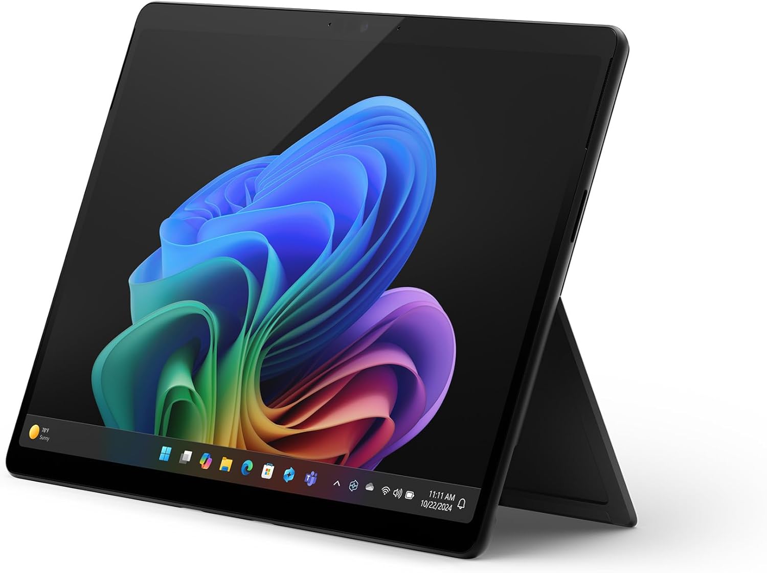 Microsoft Surface Pro (power supply not included) | Copilot+ PC | 13” Touchscreen | Snapdragon® X Plus (10 cores) | 16GB Memory | 512GB SSD | Device only | 2024 Model, 11th Edition | Black