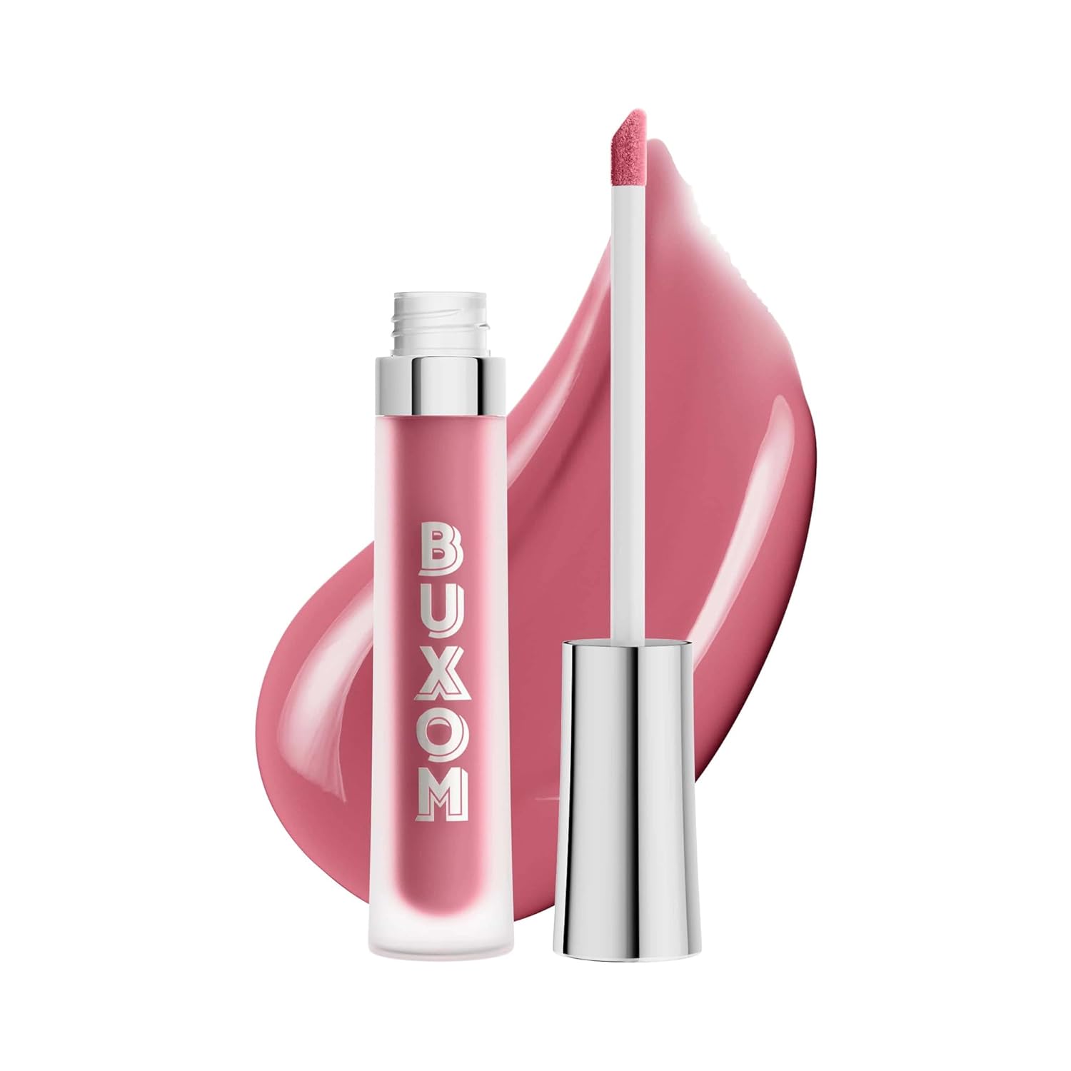 BUXOM Full-On Plumping Lip Cream, Hydrating Lip Plumper Gloss with Peptides & Hyaluronic Acid, High-Shine Tinted Formula for Fuller, Softer Lips, Cruelty-Free