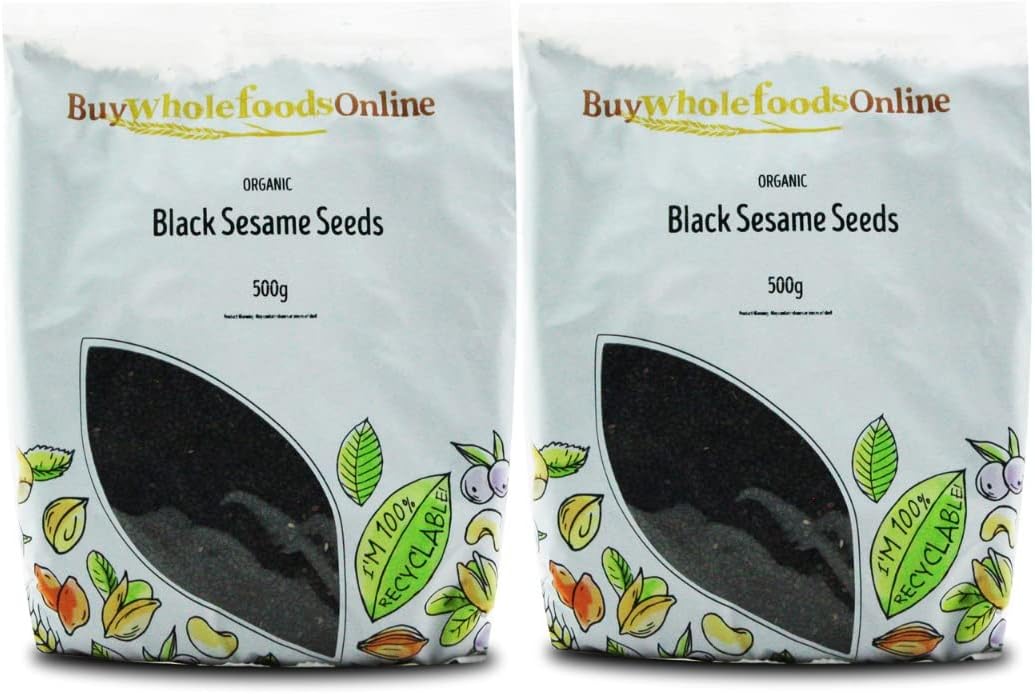 Organic Black Sesame Seeds 1kg (BWFO)