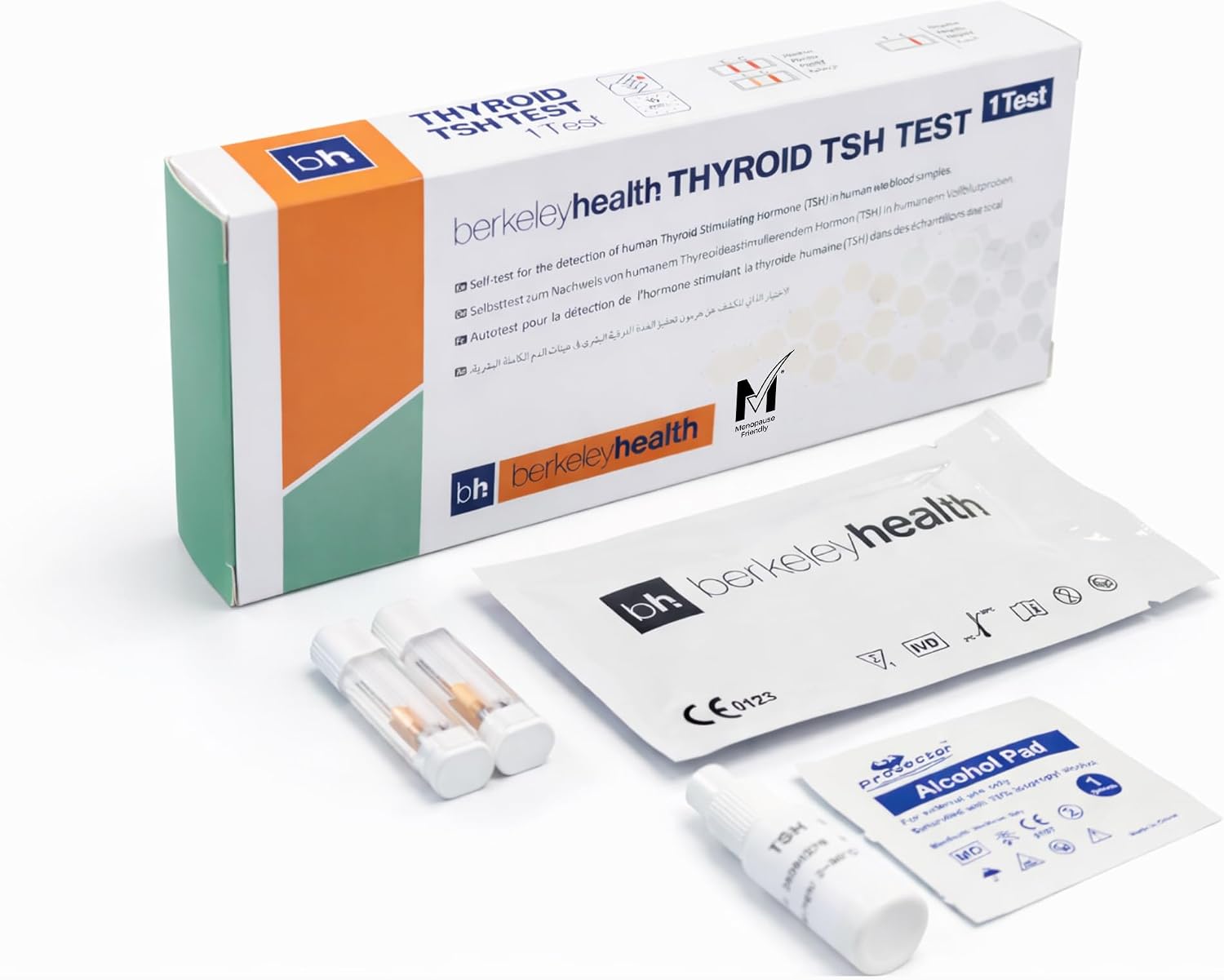 Easy Check Thyroid TSH Home Test Kit, Finger-Prick (1 Test)