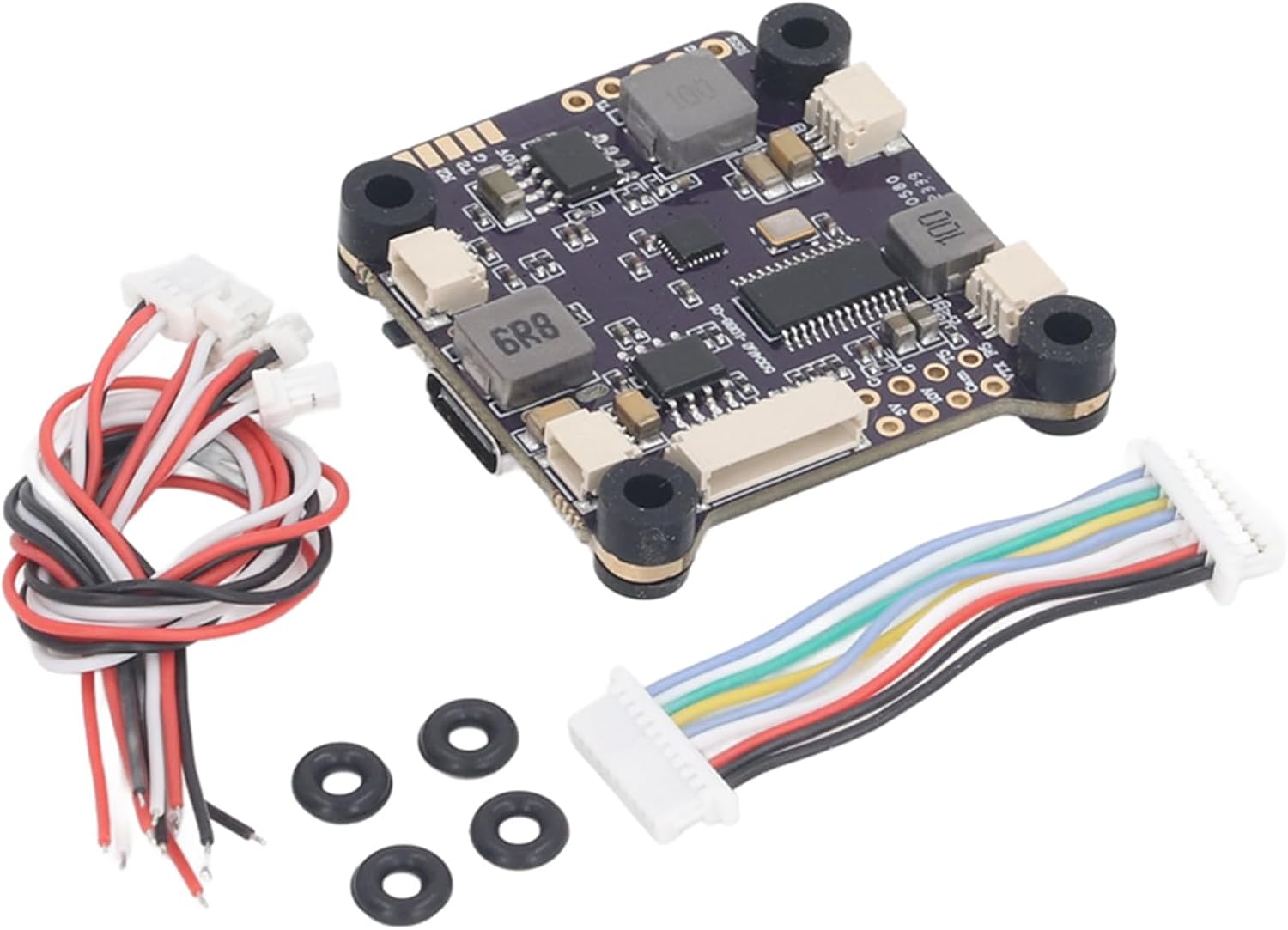 RiToEasysports MiniController, 4 Way LED Ports 32 BitControl Board with Connection Cable Kit Aircraft for Drone Model Airplane Remote & App Controlled Vehicles & Parts