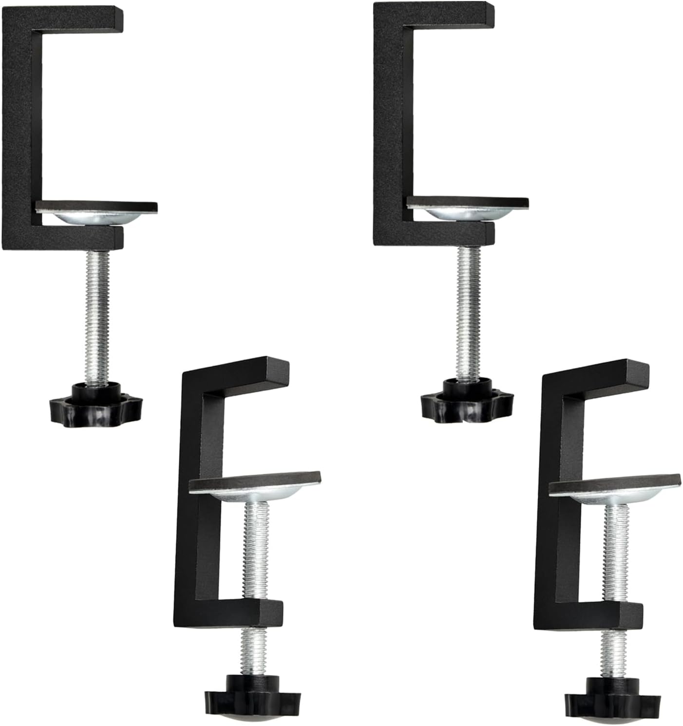 NS Juvyig G Clamps for Woodwork - Adjustable Screw & Universal Table Clamps for Woodworking & DIY Projects