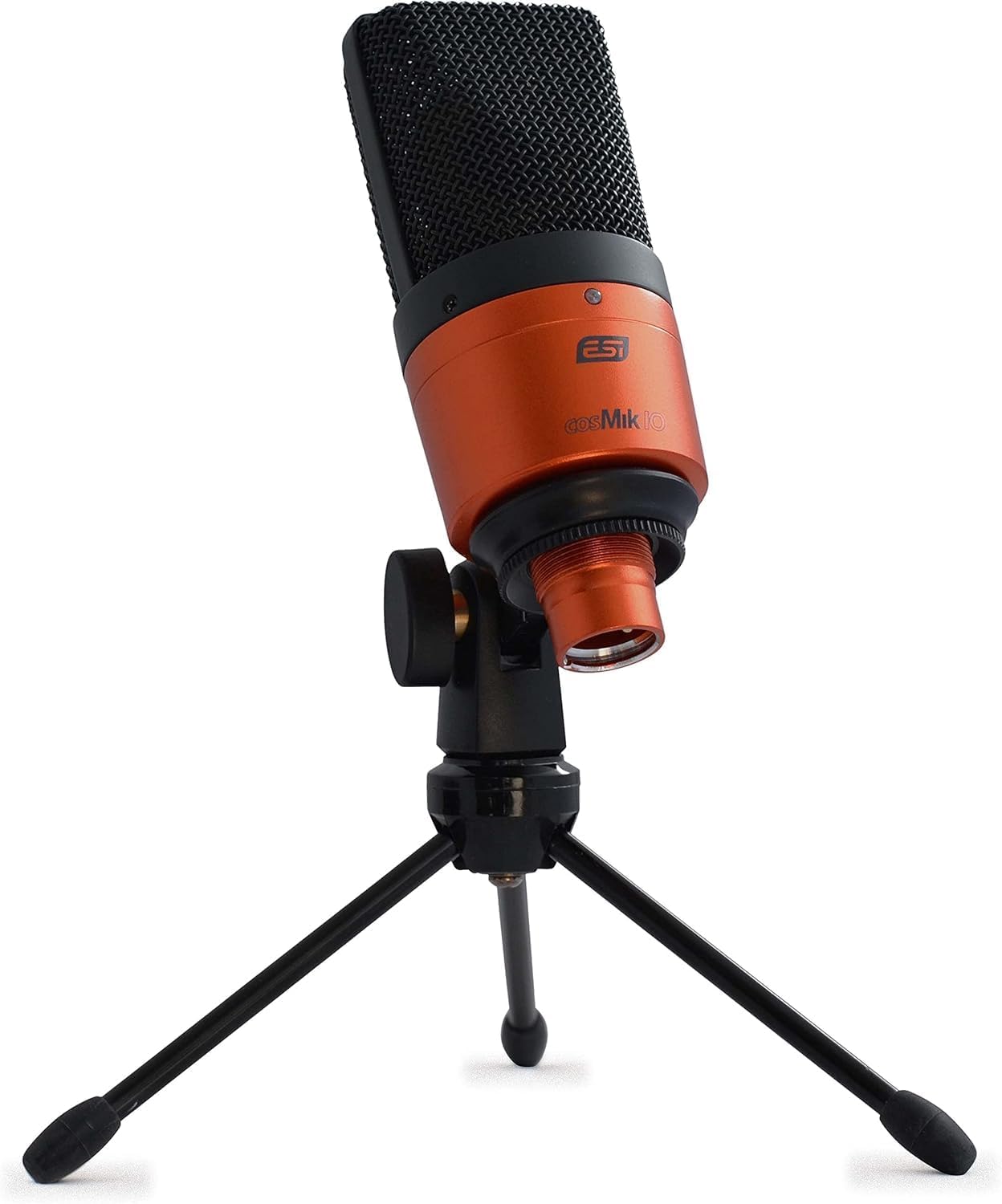 ESI cosMik 10 Studio Condenser Mic: Cardioid, Low Noise, Ideal for Vocals, Instruments, Streaming, with Stand & Cable