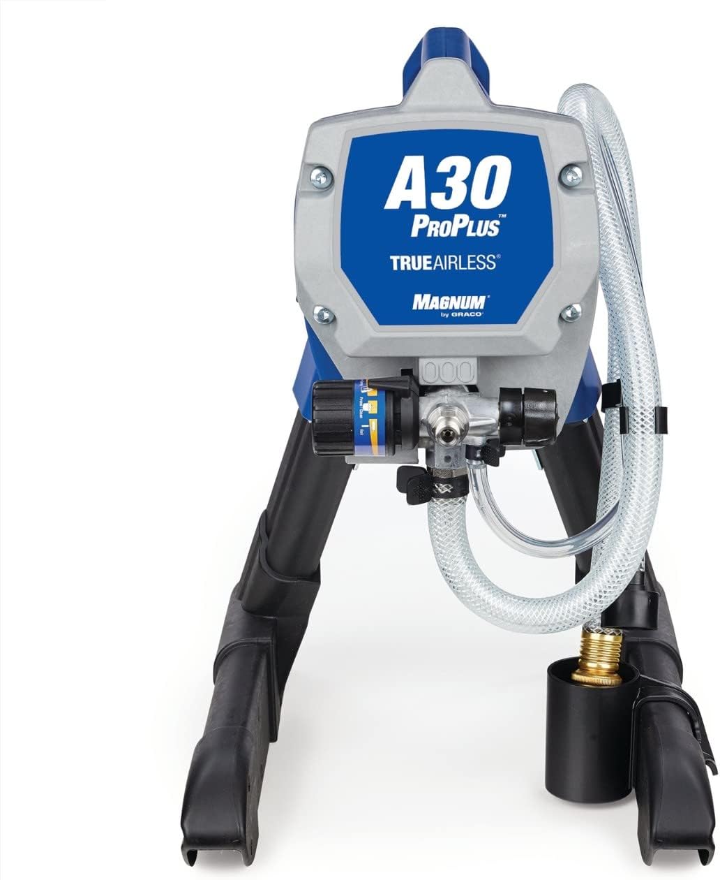 Magnum by Graco 25V402 A30 ProPLUS Airless Paint Sprayer, UK unit (220-240V, 50 Hz), household purposes (flow rate 1,0 l/min, max. pressure 207 bar), Blue