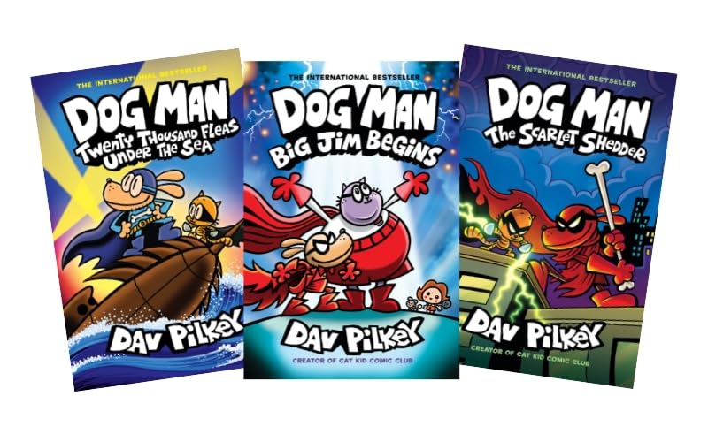 Dog Man 3 Books Set (#11- #13)