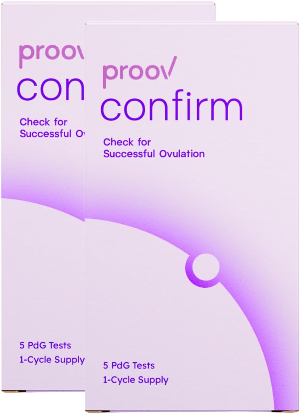 Proov PdG - Progesterone Metabolite – Test | Only FDA-Cleared Test to Confirm Ovulation Quality at Home | 2 Cycle Pack | Works Great with Ovulation Tests | 10 PdG Test Strips