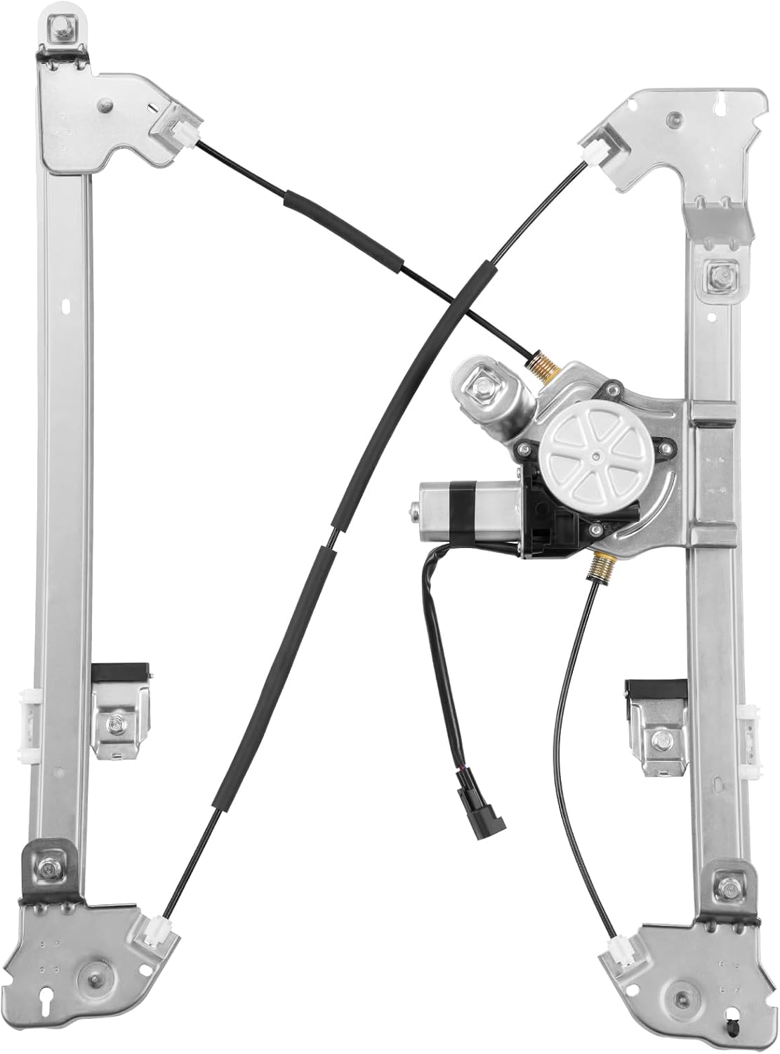 741-428 Front Left Driver Side Power Window Regulator and Motor Assembly Compatible with Ford F-150 2004-2008, Lincoln Mark LT Base 2006-2008, Standard Cab or Crew Cap