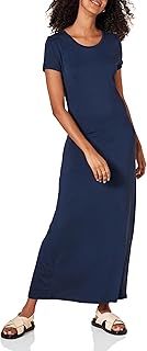 Amazon Essentials Women's Short-Sleeve Maxi Dress