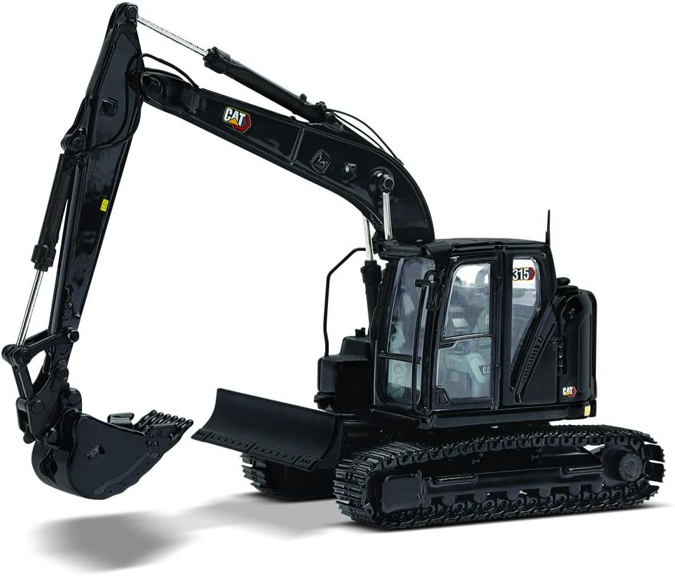 Diecast Masters 1/50 CAT 315 Excavator with Special Black Finish 85957BK