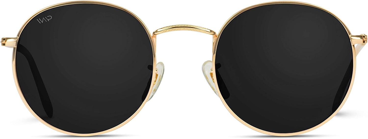 WearMe Pro - Reflective Lens Round Trendy Sunglasses