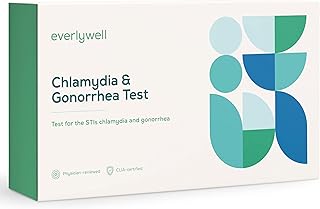 Everlywell Chlamydia and Gonorrhea Test at-Home Collection Kit - Discreet, Accurate Results from a CLIA-Certified Lab Within Days - Ages 18+