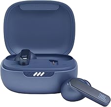 JBL Live Pro 2 - True Wireless Noise Cancelling Earbuds, up to 40 Hours of Playback with Wireless Charging, 6 mics for Perfect Calls, Touch & Voice Control, IPX5 Water Resistant (Blue)