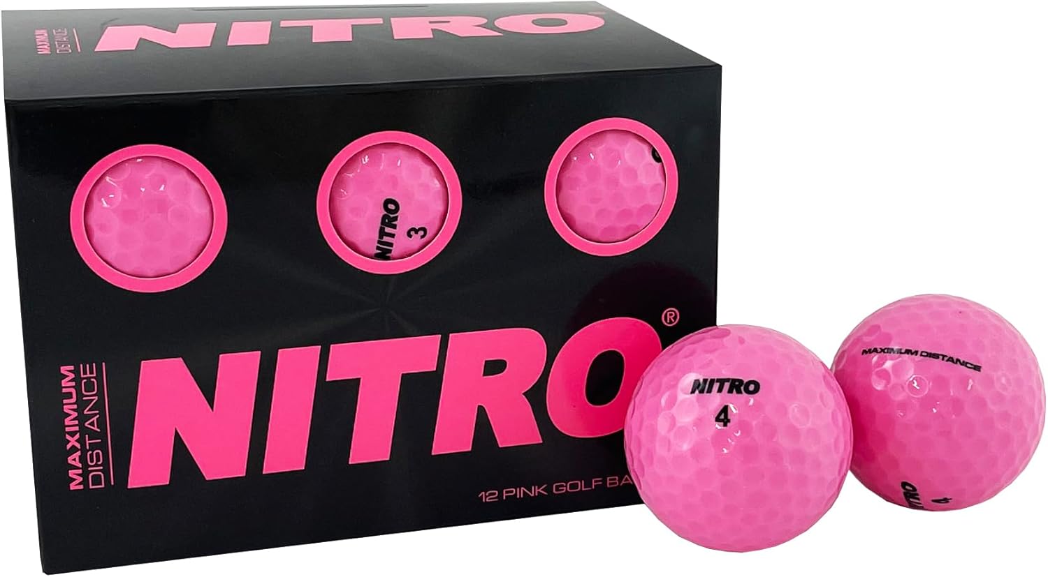 Nitro Maximum Distance Golf Ball (12-Pack)