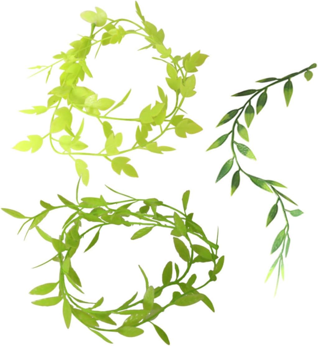 BESPORTBLE 3pcs Miniature Fake Vines Decor Simulation Vines For Garden Scenery Decoration Dollhouse Decoration Accessories Mini Plants For Dollhouse