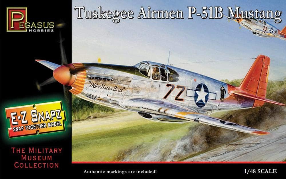 1/48 Snap, P-51B Tuskegee Airmen
