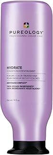 Pureology Hydrate Moisturizing Conditioner | Softens and Deeply Hydrates Dry Hair | For Medium to Thick Color Treated Hair | Sulfate-Free | Vegan