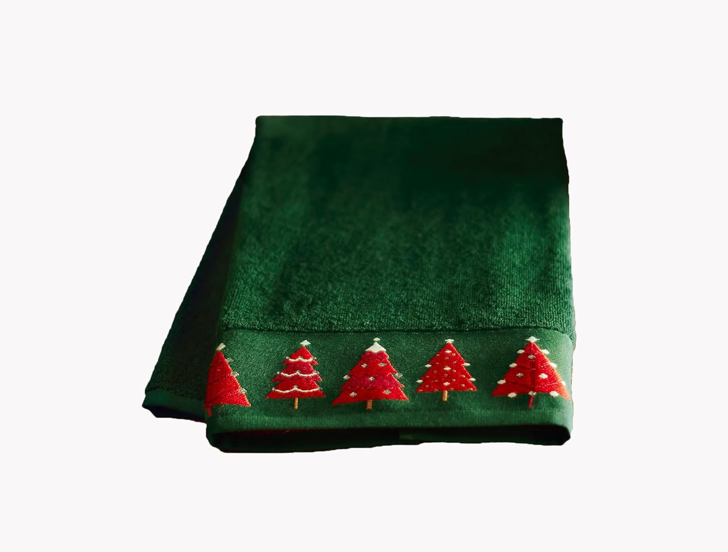 BROTHER'S GLOBAL 100% Cotton Louise Face Towel Turkish Premium Ultra Absorbent Quick Dry Bathroom, Hotel (Green)