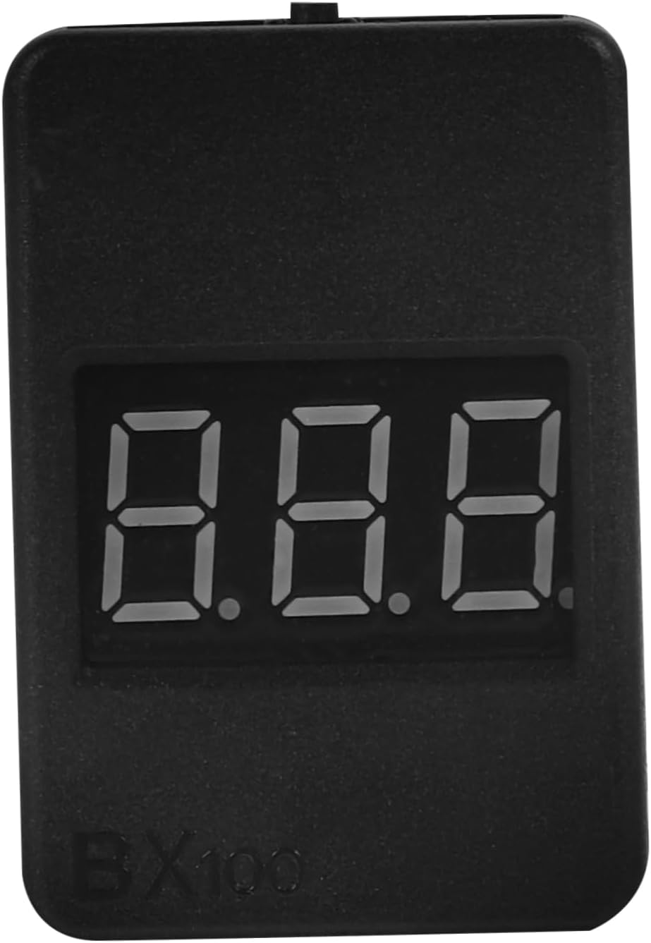 COSMEVIVI Lithium Ion Battery Tester Accurate Voltage Monitor Rc Lipo Batteries Compact Capacity Checker Low Voltage Alert Design for Hobbyists