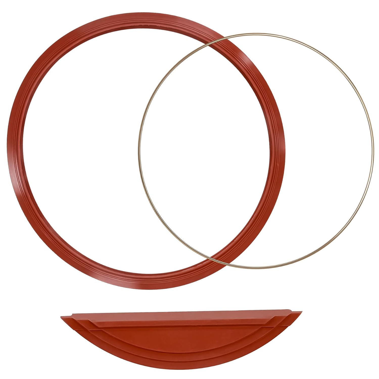 M9 Door Gasket Kit Compatible with Midmark M9 M9D MIK072, Door Gasket (#053-0366-00), Dam Gasket (#053-0903-00) & 057-0790-01 Gasket Ring