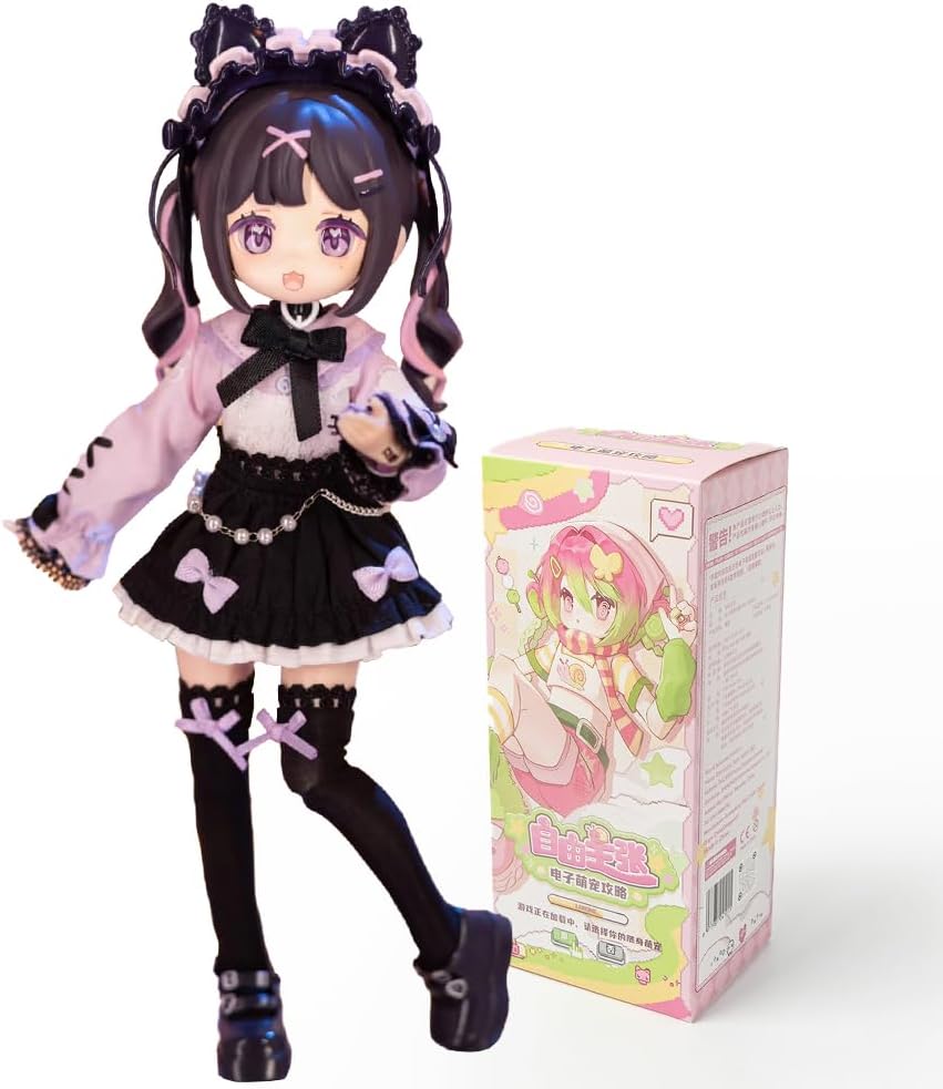 XiDonDon New Electronic Cute Pet Series Blind Box Mystery Box Action Collectable Anime Figure Model Gift 1/12 BJD Doll Toys,No Extra Gifts (Two Boxes)