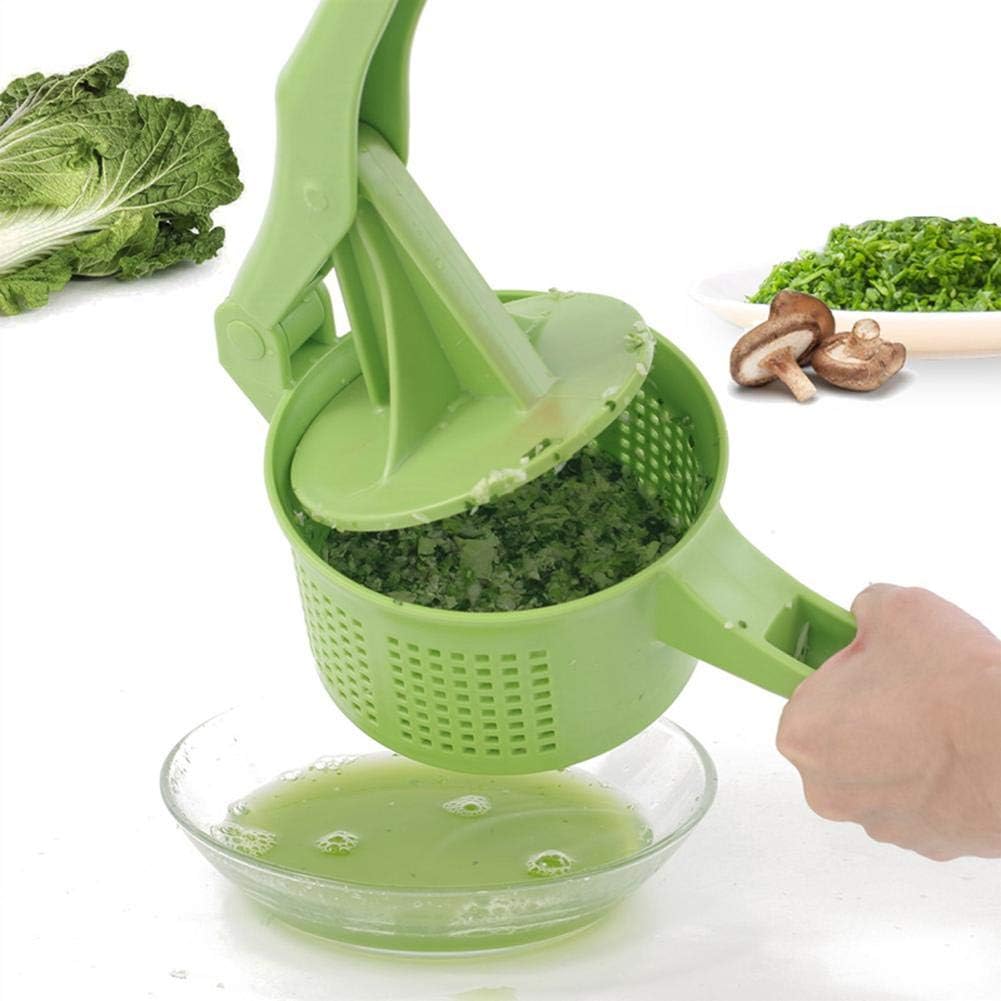 DesirePath Salad Spinner Large Fruits and Vegetables Dryer Squeezer Quick Dry Design BPA Free Dry off and Drain Lettuce and Vegetable Kitchen Food Strainer for Dumpling Filling Filter