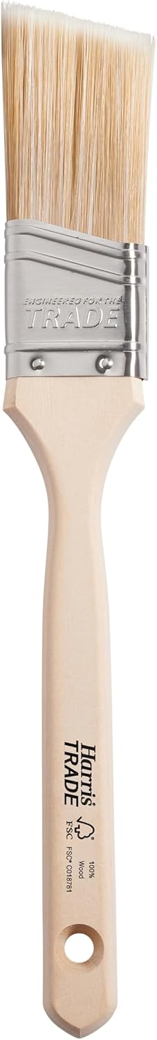 Harris Trade Angled Sash Brush 1.5", Natural