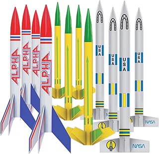 Estes AVG Rocket Bulk Pack (Pack of 12) - 47776017535