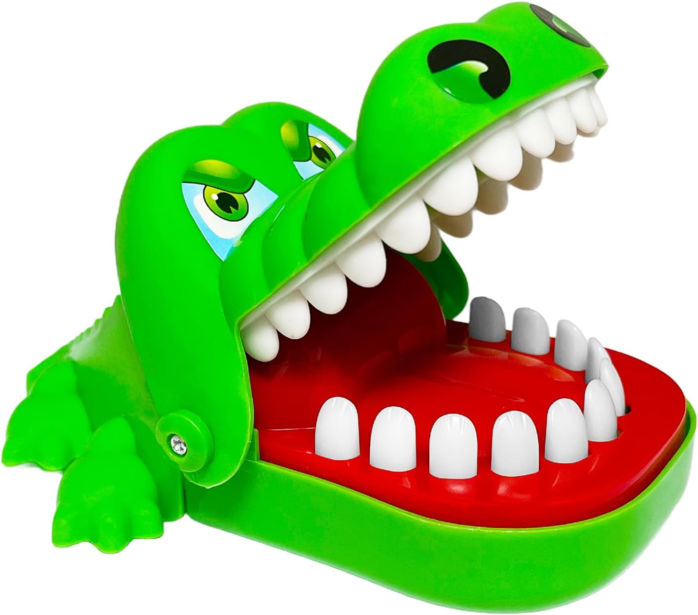 Cuackamily Latest Crocodile Toy, Crocodile Dentist Game, Classic Mouth Dentist Bite Finger Family Game Teeth Dentist Game Funny Interactive Toy Gift for Children Kids Adults, Party Favors