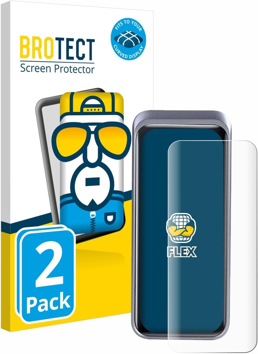brotect 3D Curved Screen Protector compatible with Anker Prime 20000 (2 Pack) - Full Screen Coverage