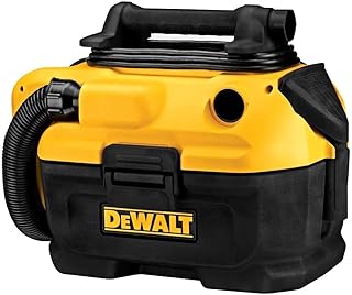 DEWALT 20V MAX Wet/Dry Vacuum, Cordless and Corded, Versatile Power Source, Portable Shop Vacuum, Tool Only (DCV581H)