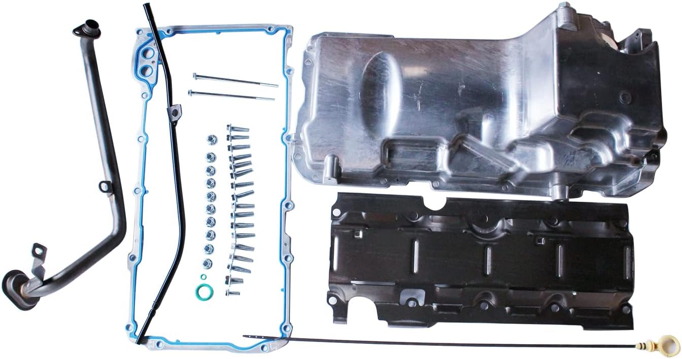 1 Set SHLPDFM Muscle Car Engine Oil Pan Kit 19212593 Compatible With Chevy GM Performance LS1 LS3 LSA LSX 1955–1995