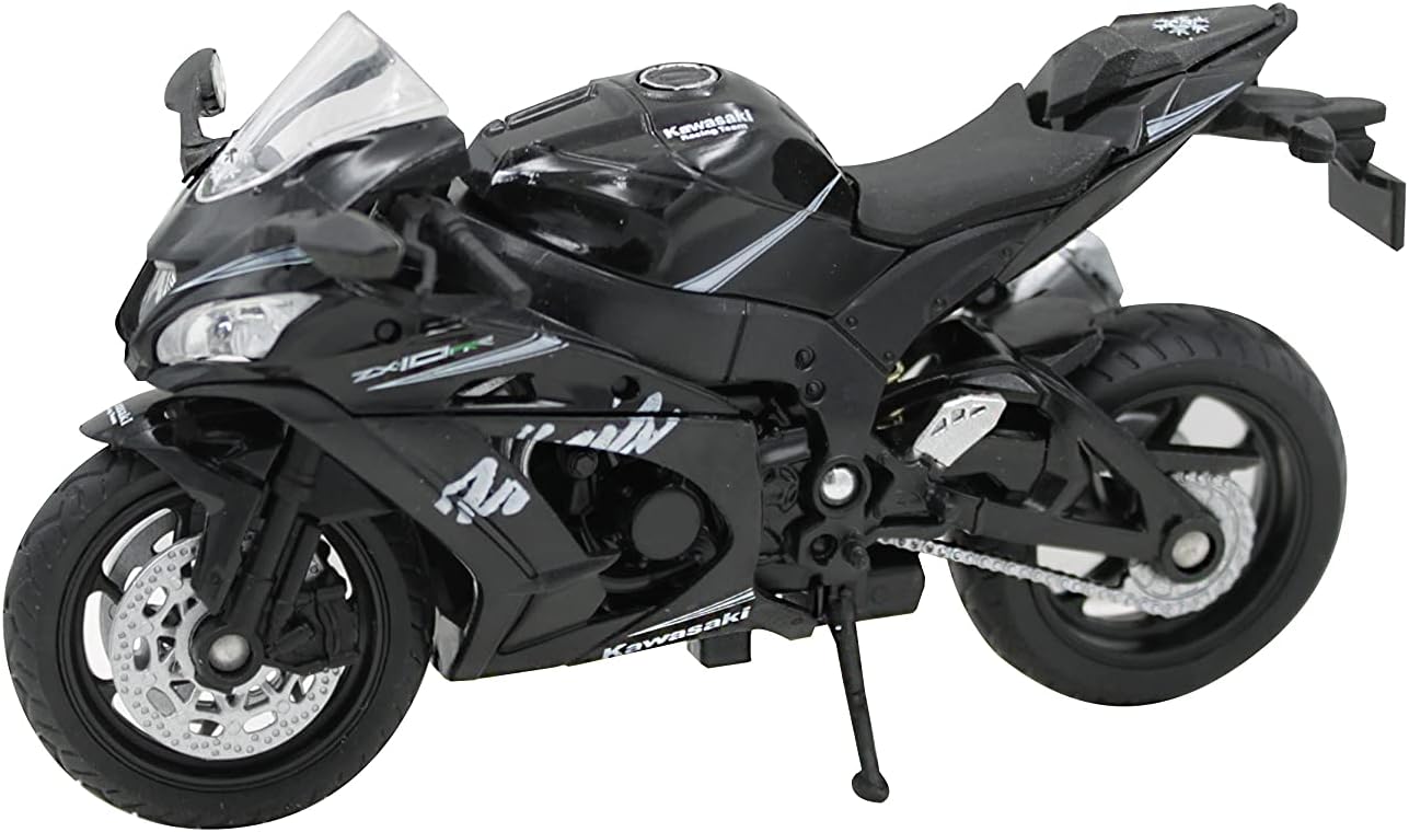 Welly Die Cast Motorcycle Kawasaki 2017 Ninja ZX-10RR 1:18 Scale Collectible Model