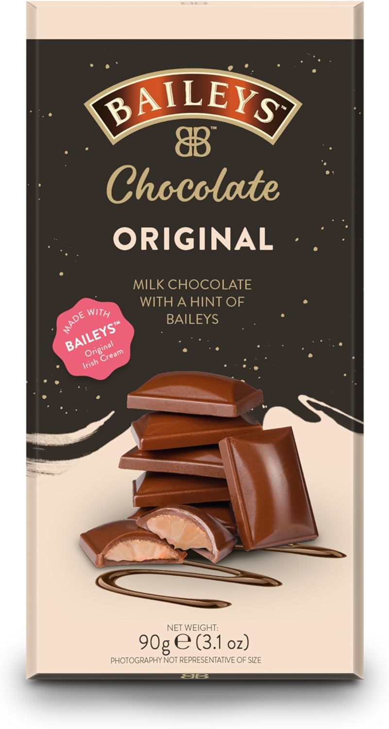 Baileys Original Chocolate Bar Novelty Gift Irish Cream 90g