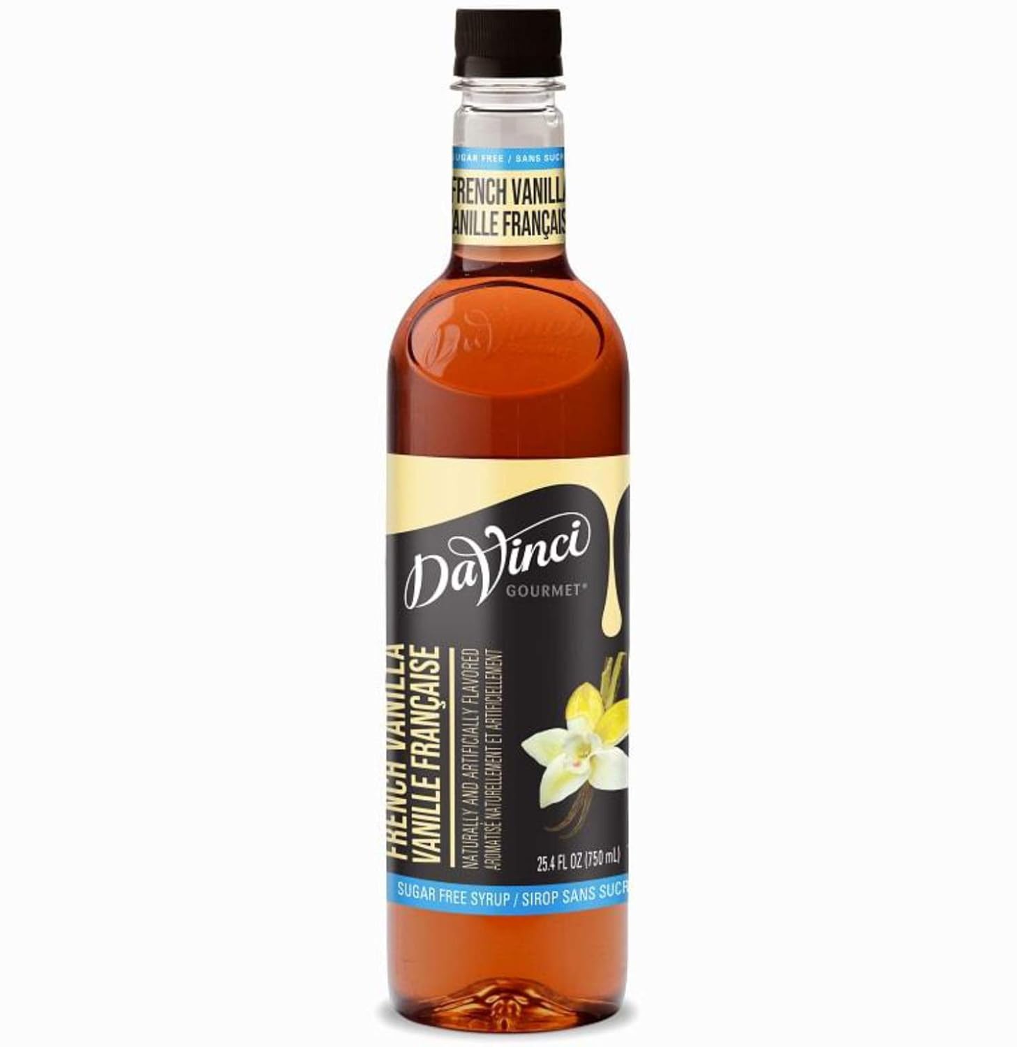 DaVinci Gourmet French Vanilla Sugar Free Syrup 25.4 FL OZ.