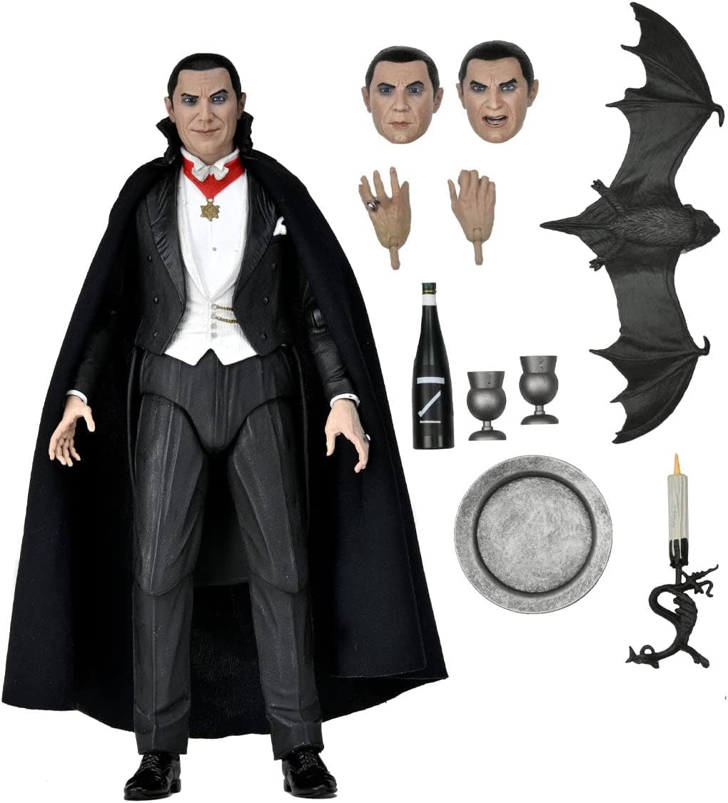 NECA Universal Monsters Ultimate Dracula Plastic Action Figure Gift Boxed, Siehe Abbildung