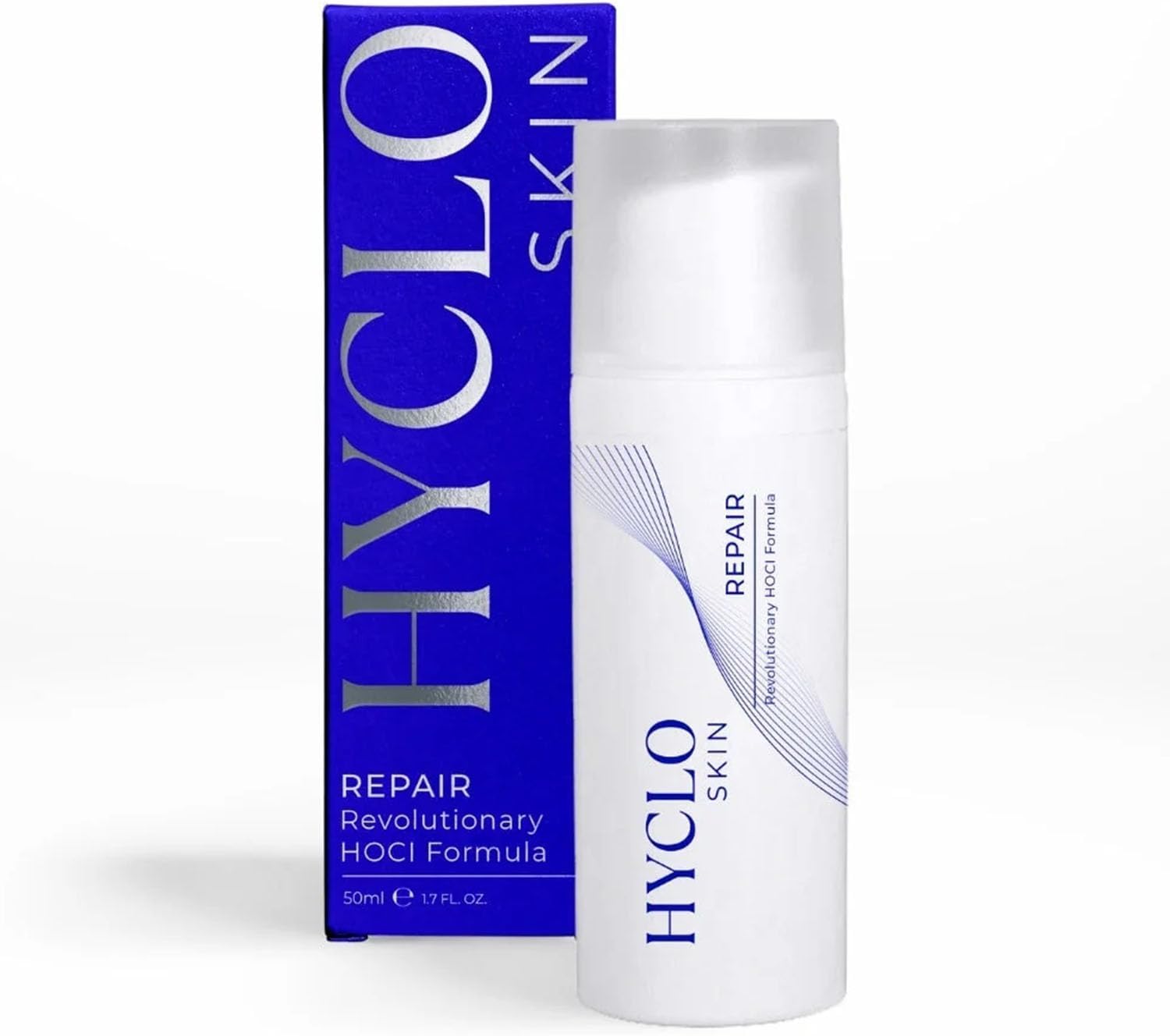 Hyclo Skin Repair Treatment Gel 50ml – 90% Hypochlorous Acid Skincare - Skin Repairing Serum for Acne, Rosacea, Psoriasis, Eczema Treatment