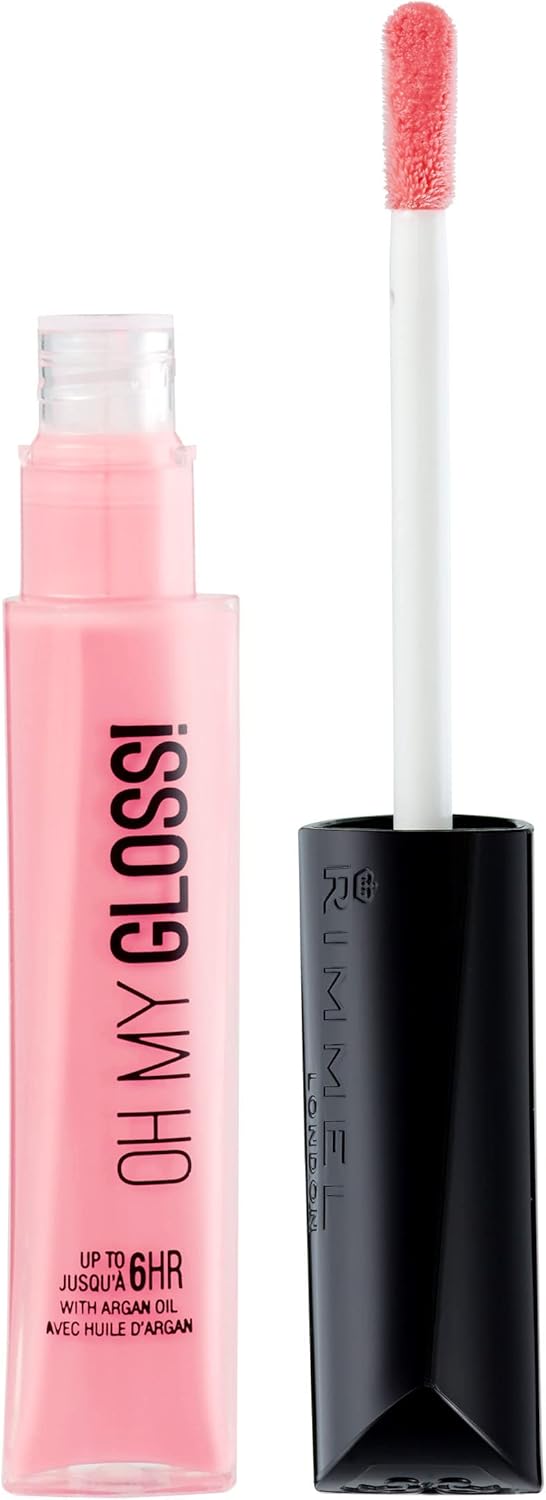 Rimmel London Oh My Gloss! Lip Gloss, 16 Stay My Rose, 6.5 ml