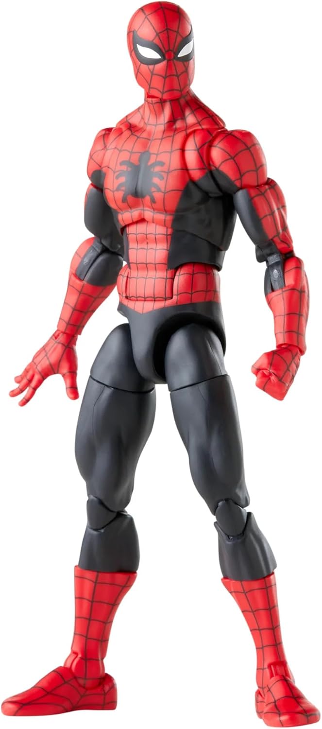 Spider-Man Marvel Legends Series 60th Anniversary Amazing Fantasy 6-inch Classic Comics Action Figures for 4+ Years, 9 Accessories