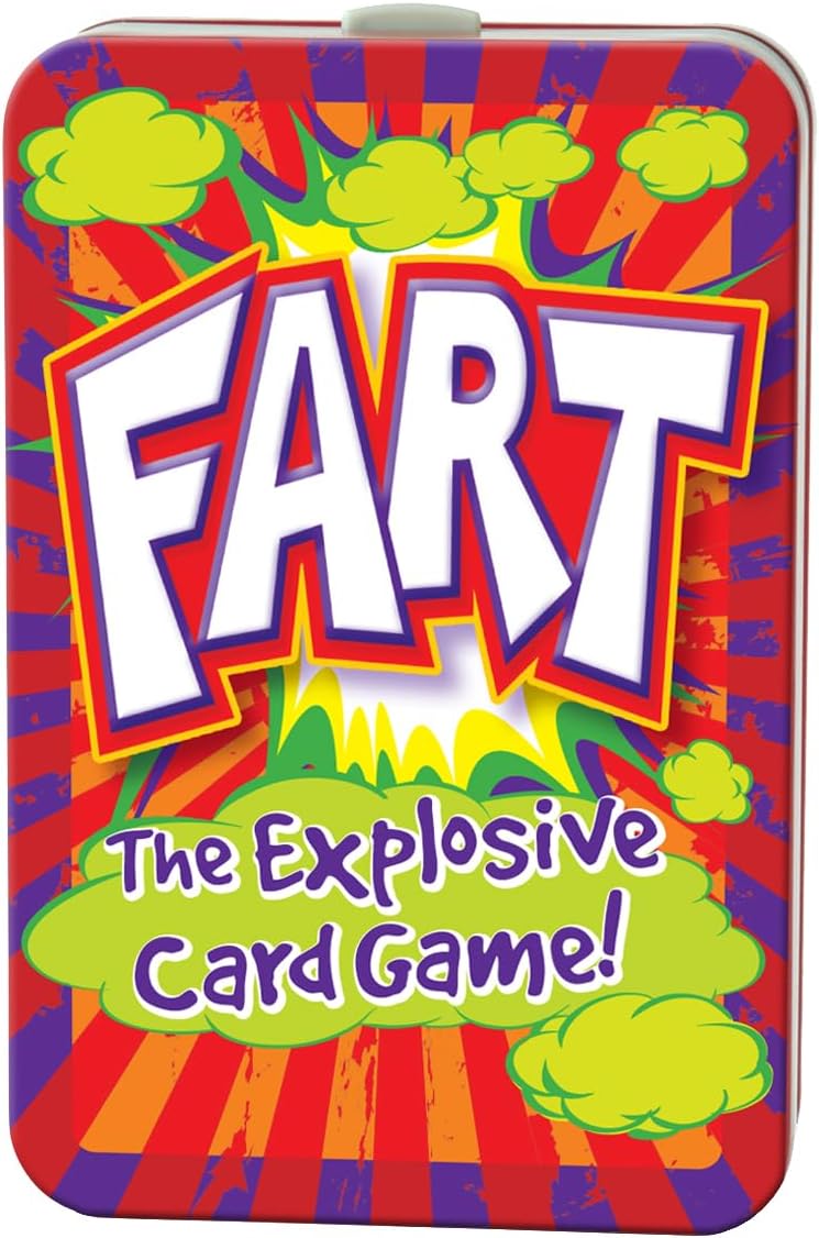 Cheatwell Games Fart Card Game - The Explosive Card Game - Easy to Learn Fast Flatulent Fun, Kids Family & Friends Party Game, Funny Fast Acting, Toilet Humour, Ages 8+, 3+ Players