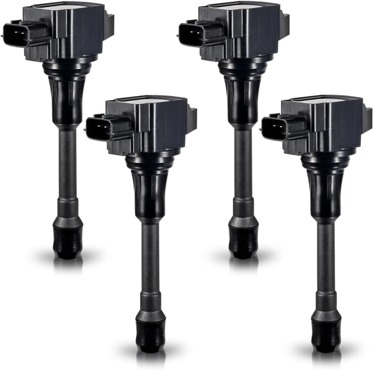 ENA Set of 4 Ignition Coil Pack 2007 2008 2009 2010 2011 2012 Compatible with Nissan Altima Versa Sentra Cube Rogue Frontier 2013 2014 2015 Infiniti M56 FX50 QX60 QX70 2.5L 2.0L 1.8L Replace# UF549